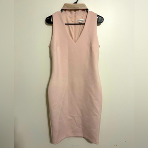 Calvin‎ Klein Light Pink Sheath Dress | Size 8